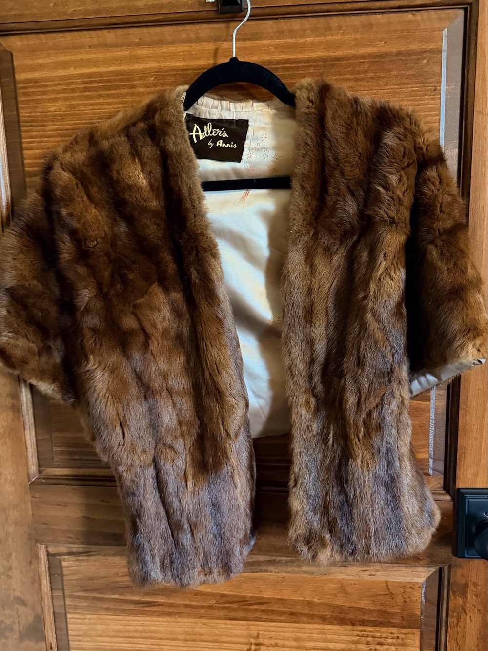 Women's Brown Faux Fur Jacket